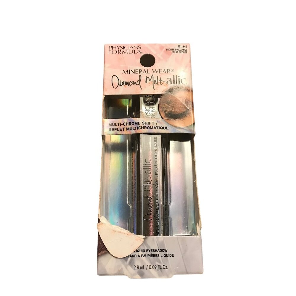 Physicians Formula Eyeshadow Bronze Brilliance Mineral Diamond Metallic Liquid